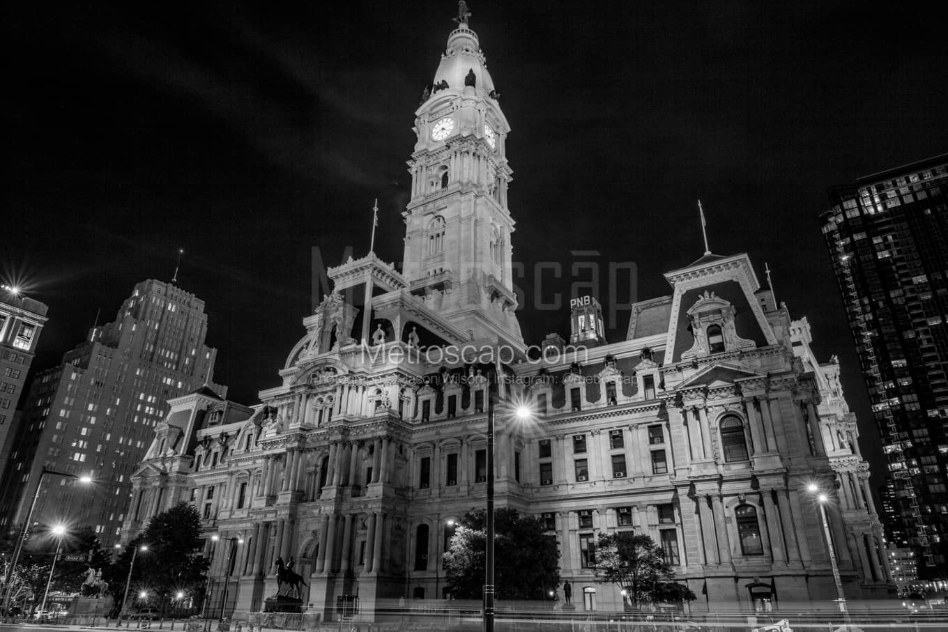 Black & White Philadelphia Architecture Pictures