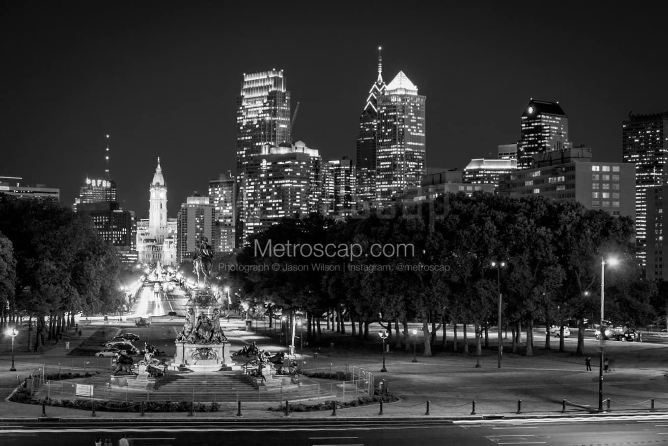 Black & White Philadelphia Architecture Pictures