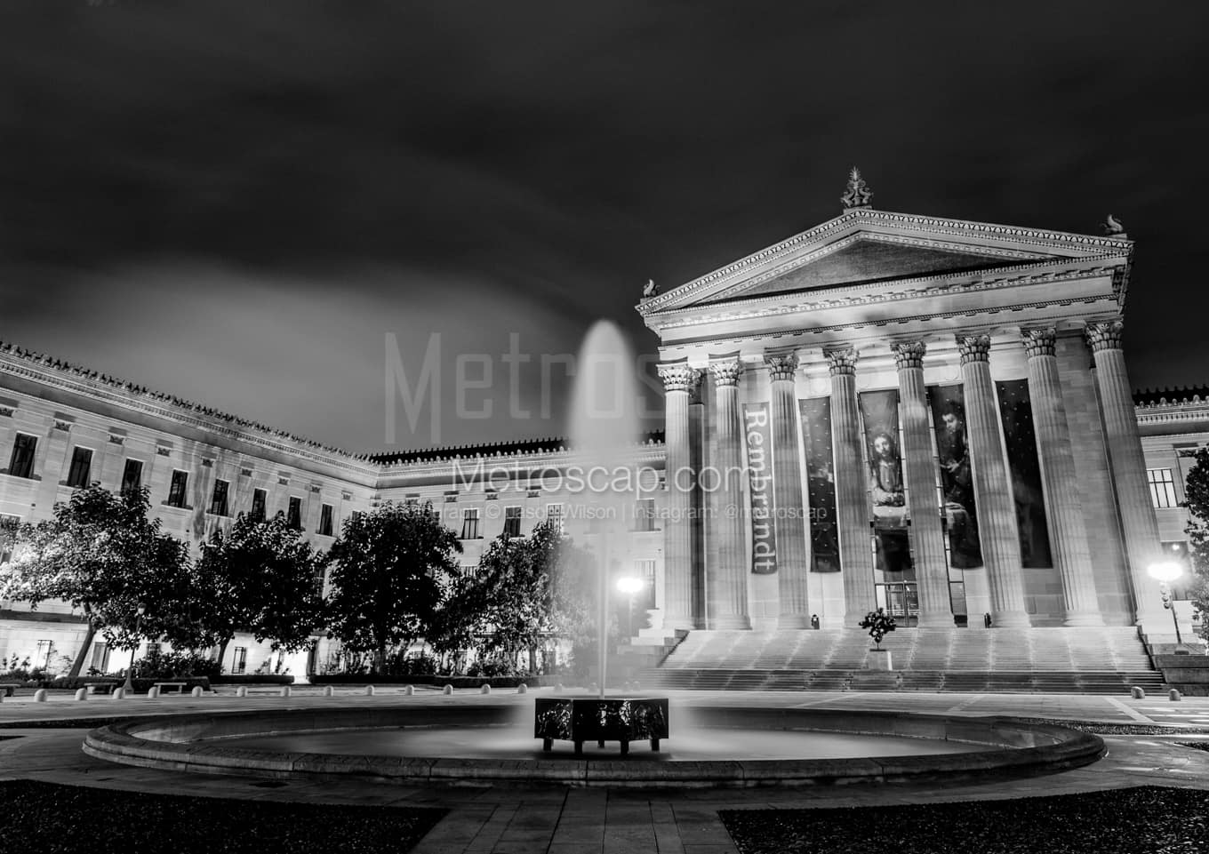 Black & White Philadelphia Architecture Pictures