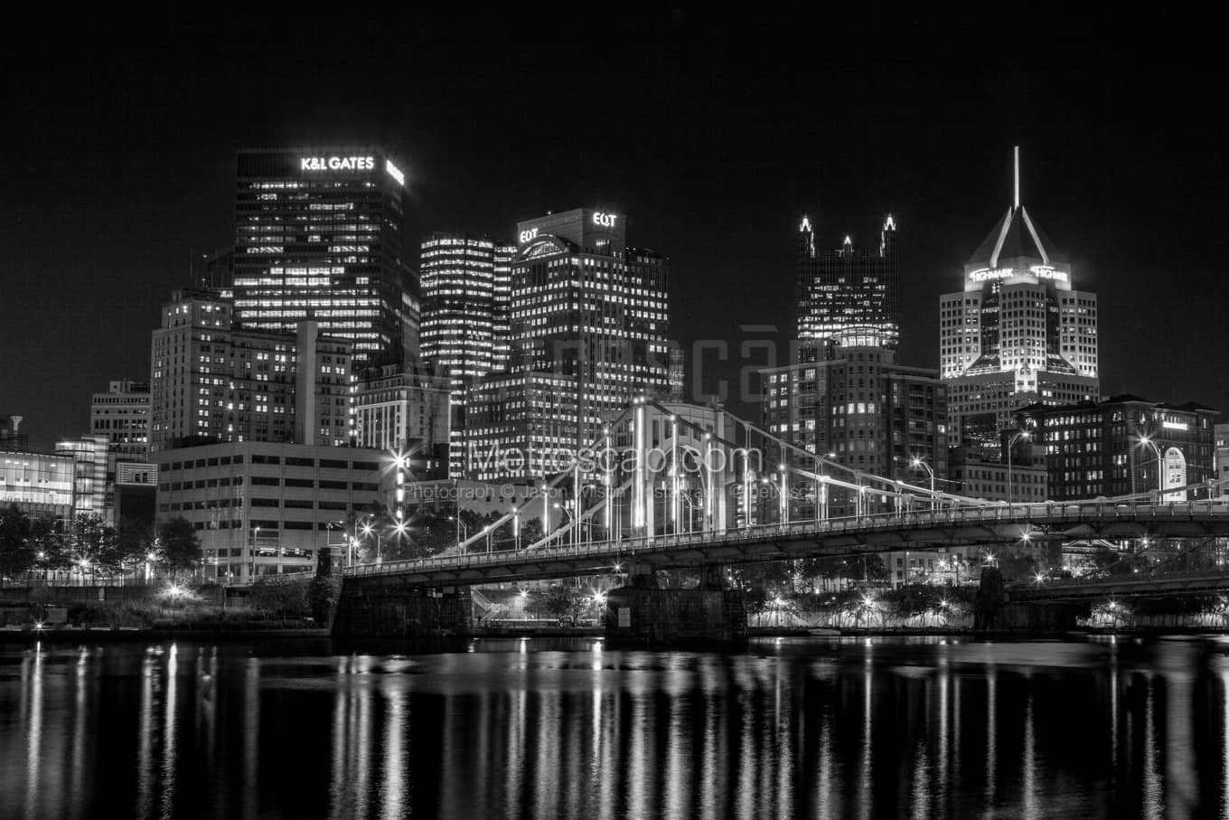 Black & White Pittsburgh Architecture Pictures