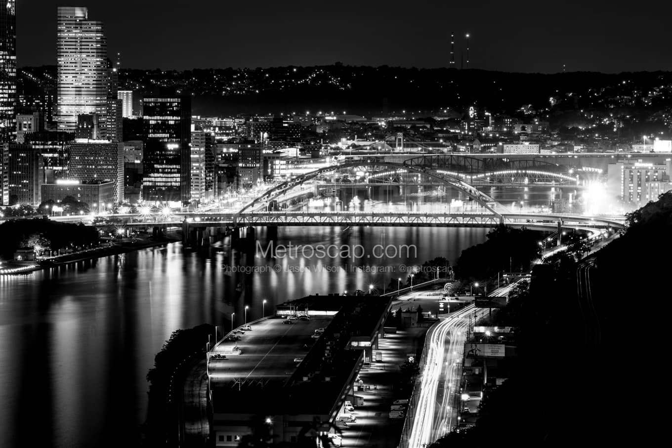 Black & White Pittsburgh Architecture Pictures