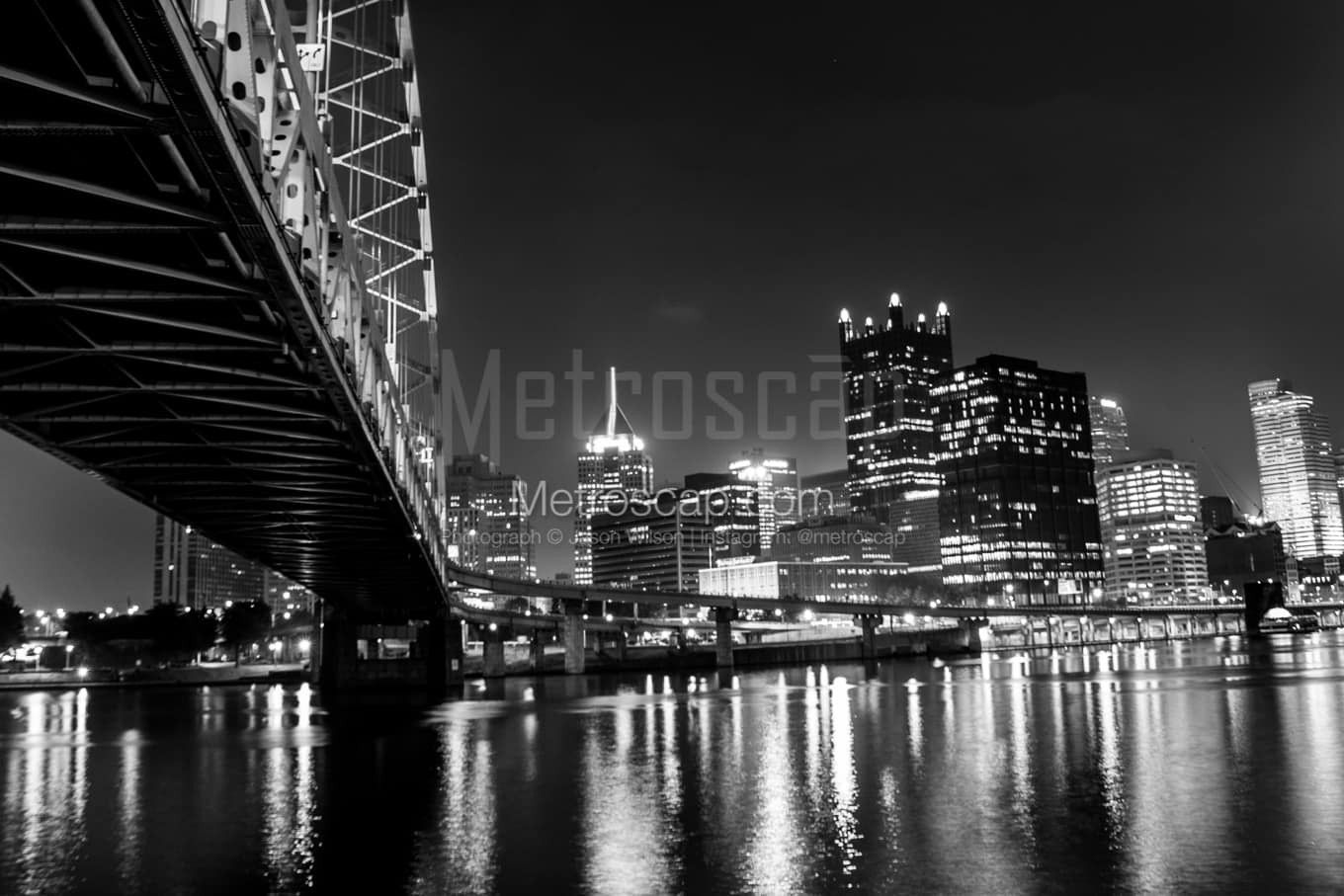 Black & White Pittsburgh Architecture Pictures