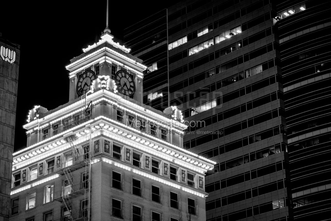 Black & White Portland Architecture Pictures