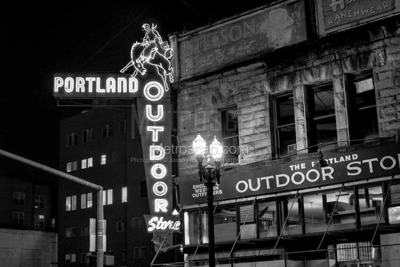Black & White Portland Architecture Pictures