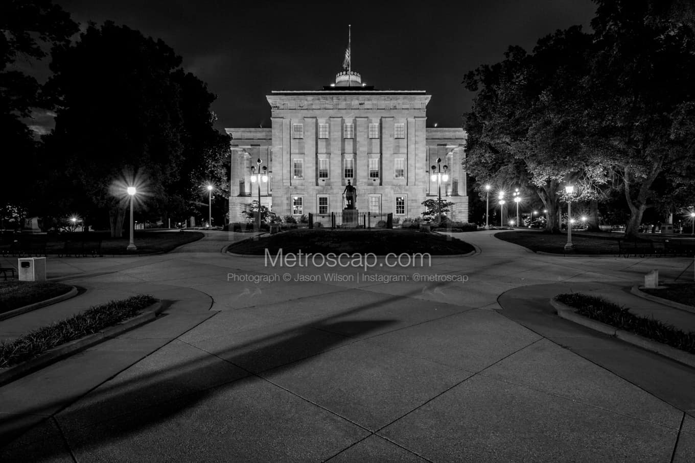 Black & White Raleigh Architecture Pictures