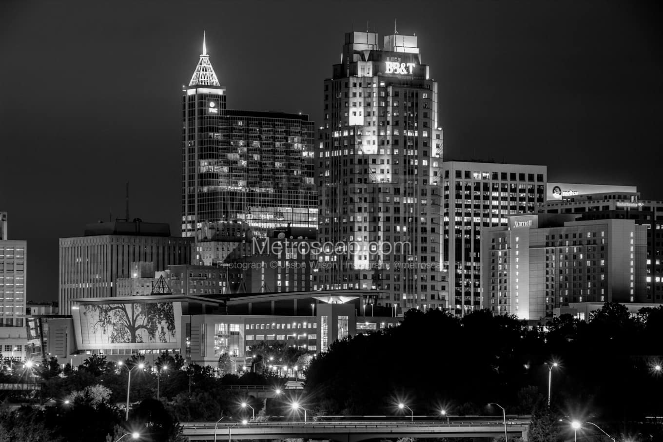 Black & White Raleigh Architecture Pictures