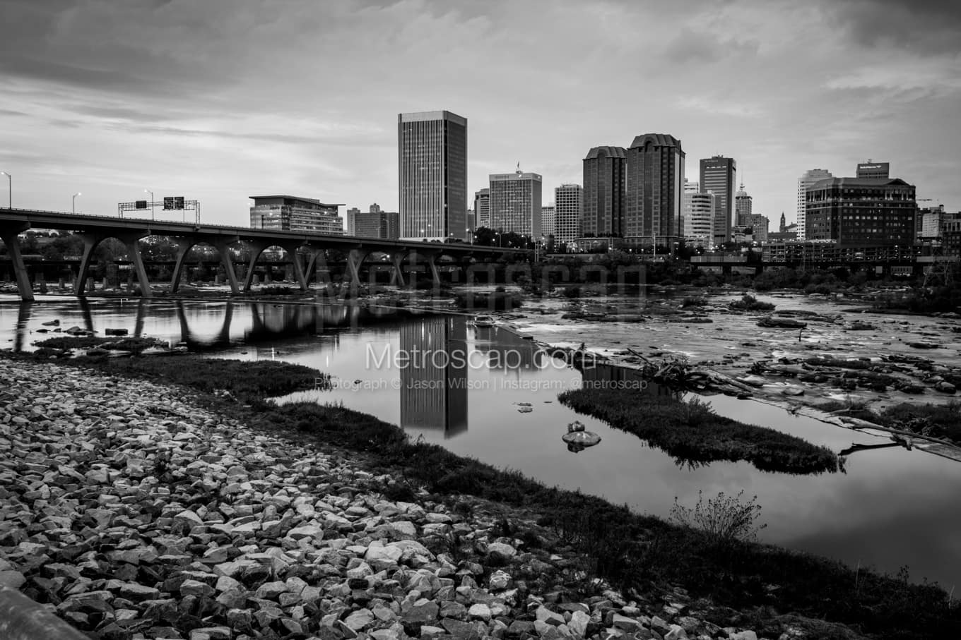 Black & White Richmond Architecture Pictures