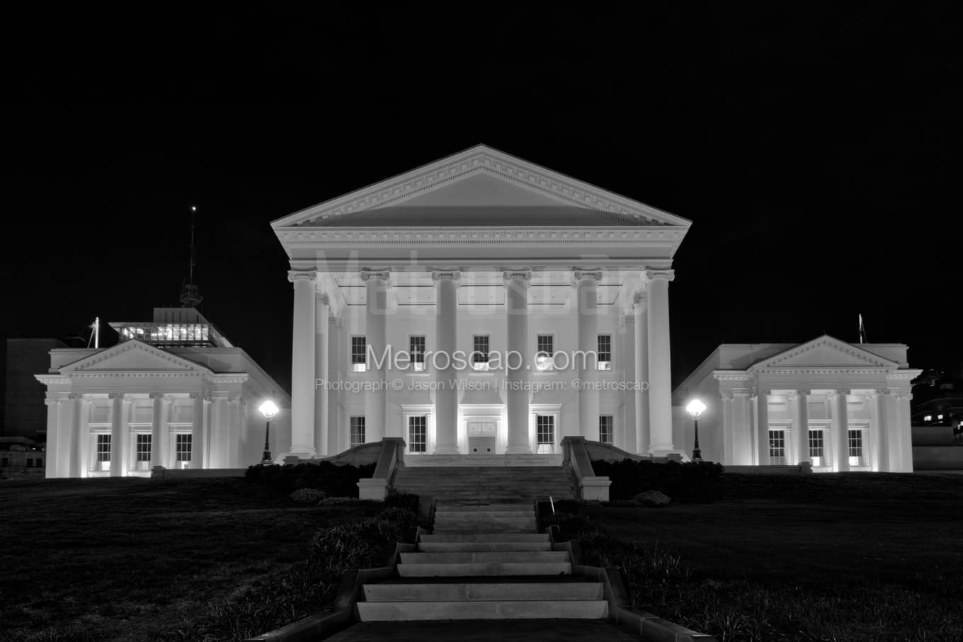 Black & White Richmond Architecture Pictures