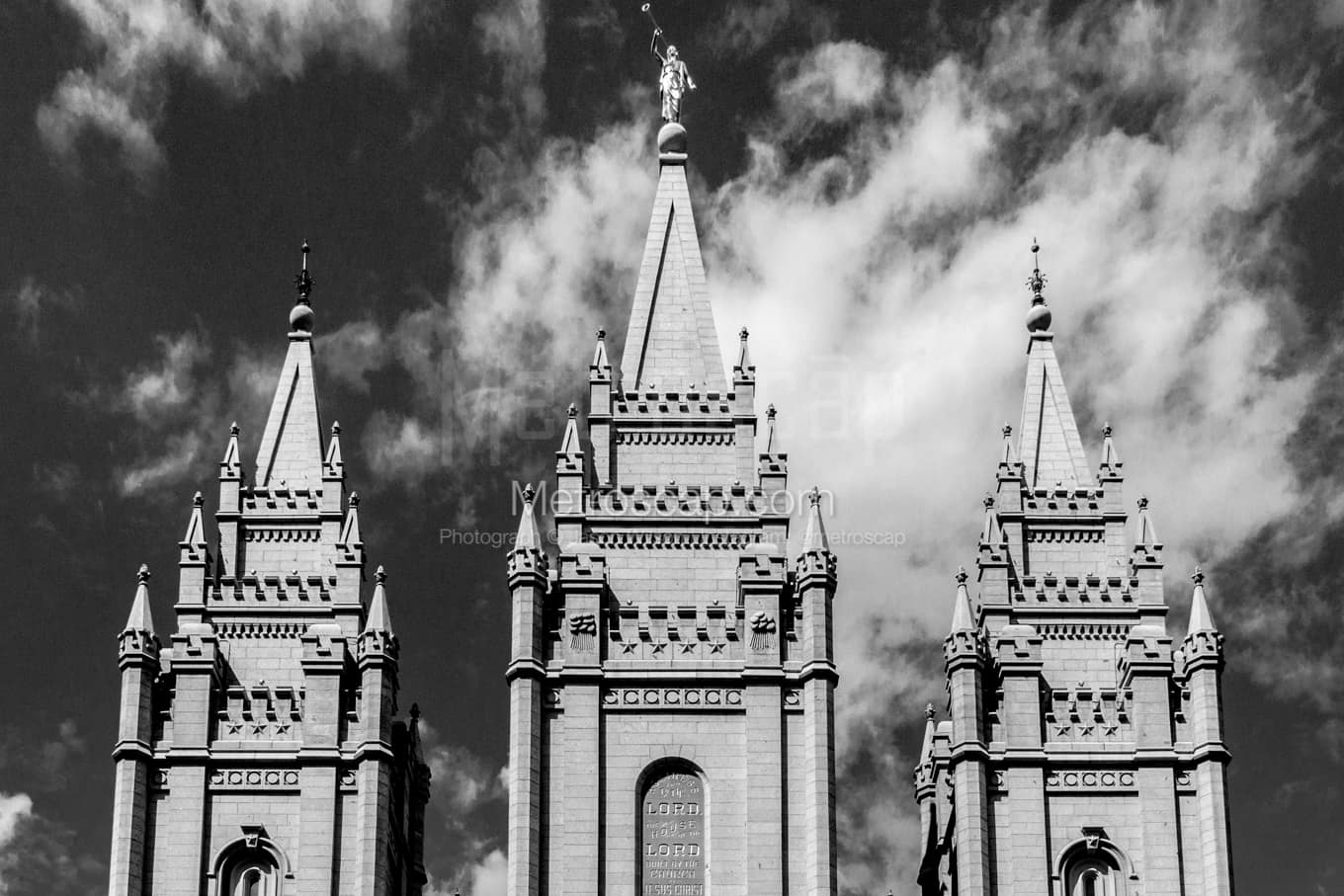 Black & White Salt Lake City Architecture Pictures