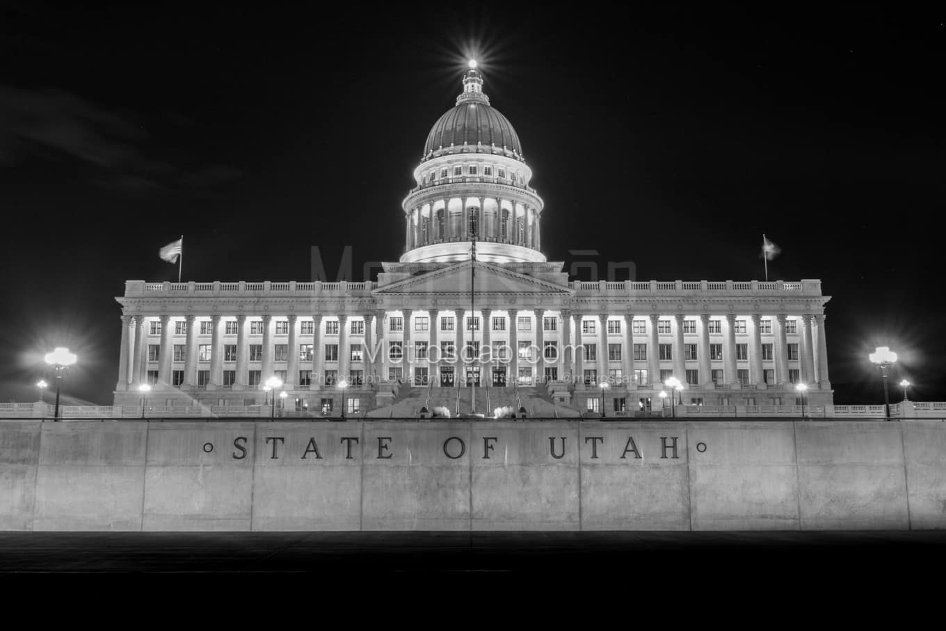 Black & White Salt Lake City Architecture Pictures