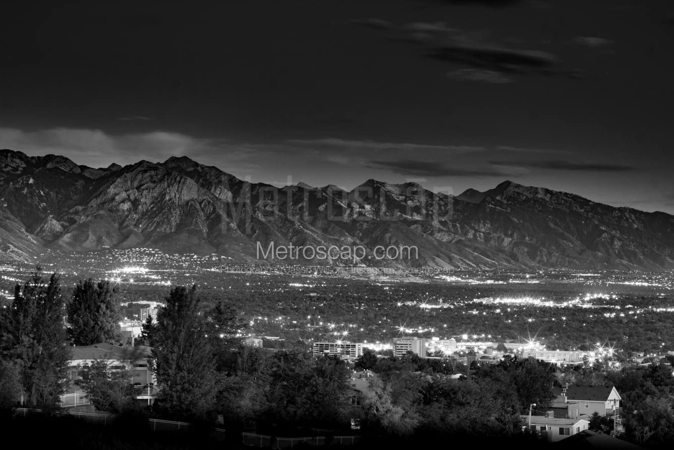 Black & White Salt Lake City Architecture Pictures