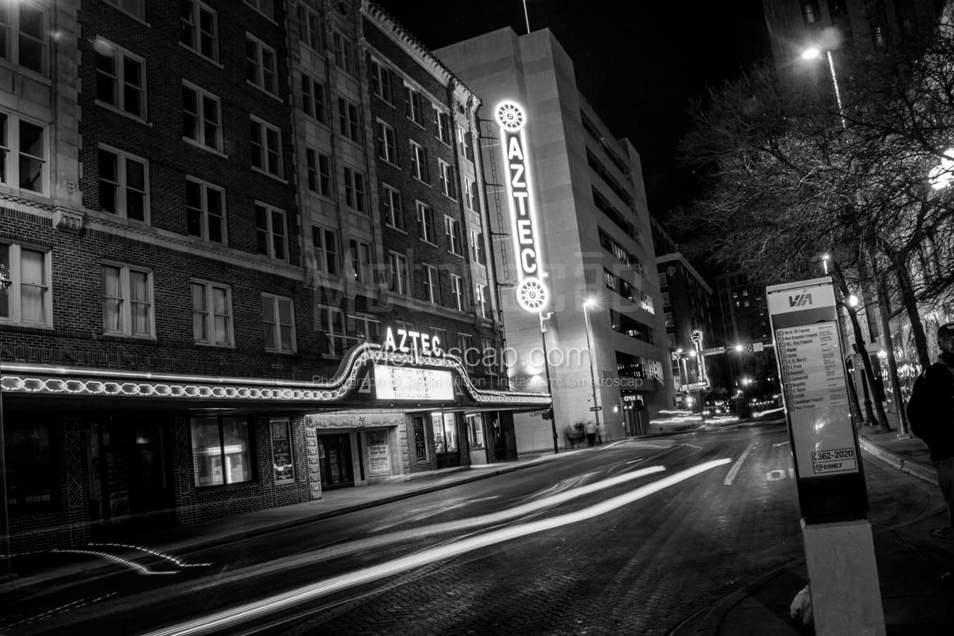 Black & White San Antonio Architecture Pictures