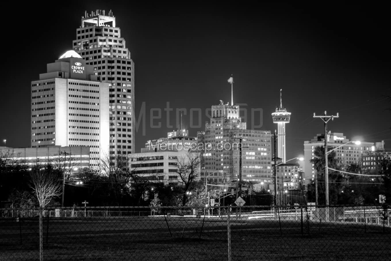 Black & White San Antonio Architecture Pictures