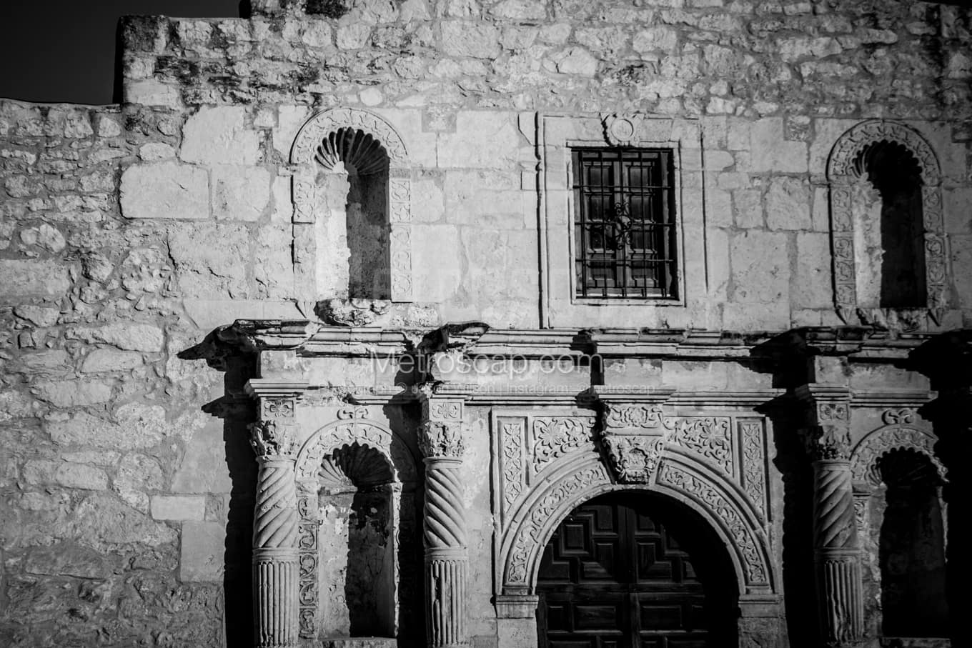 Black & White San Antonio Architecture Pictures