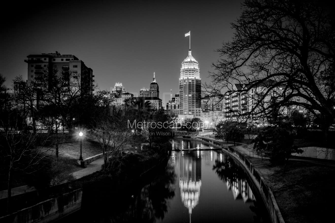 Black & White San Antonio Architecture Pictures