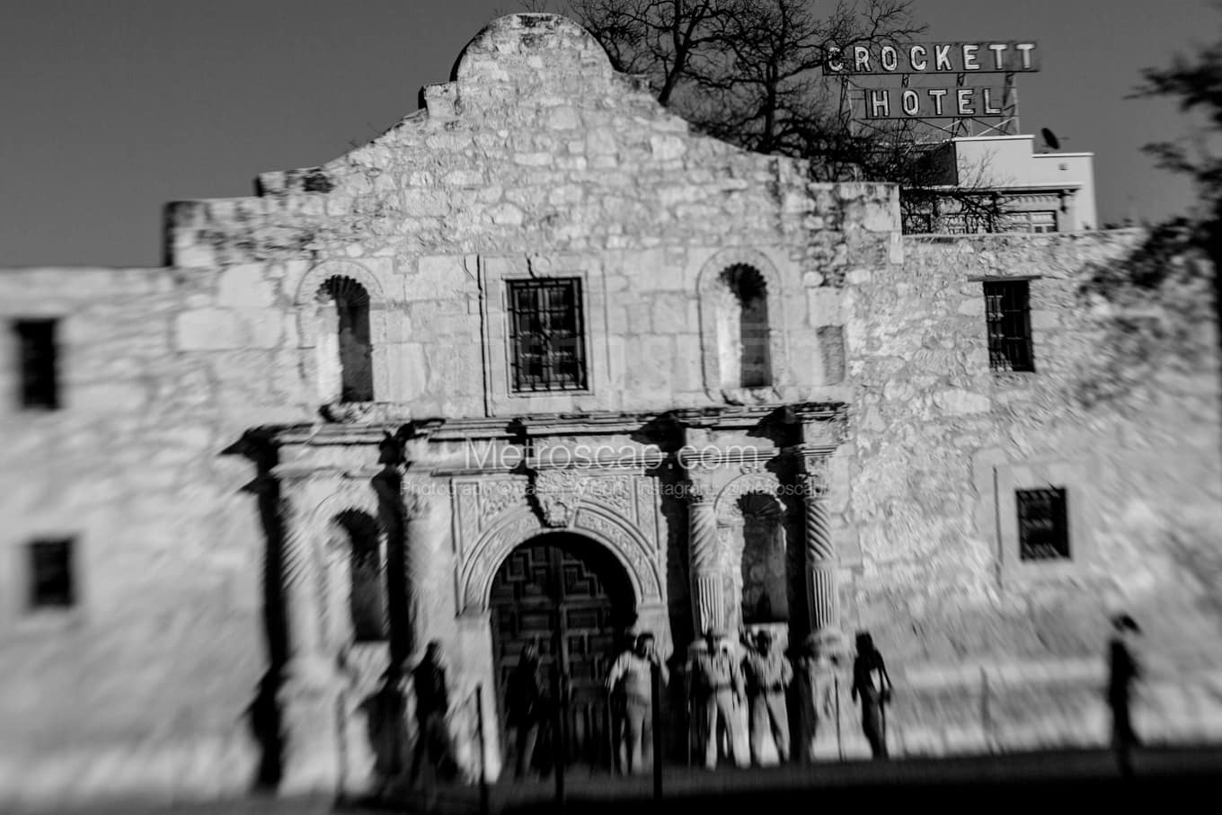 Black & White San Antonio Architecture Pictures