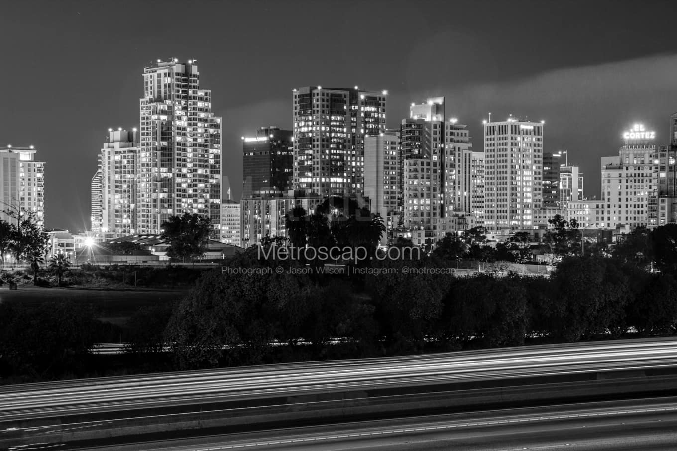 Black & White San Diego Architecture Pictures