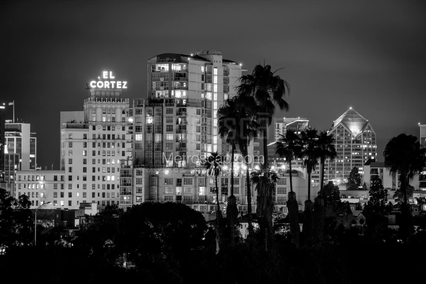 Black & White San Diego Architecture Pictures