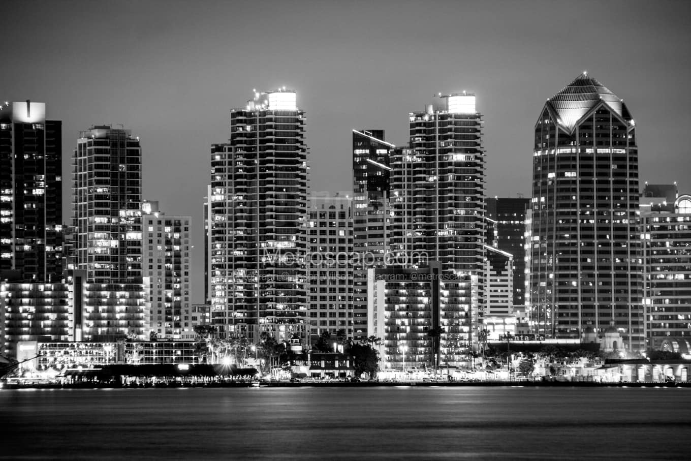 Black & White San Diego Architecture Pictures