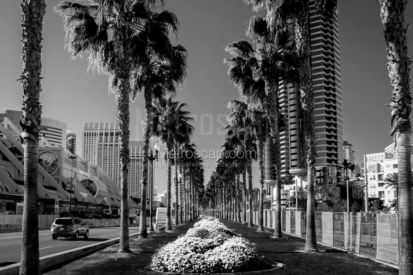 Black & White San Diego Architecture Pictures