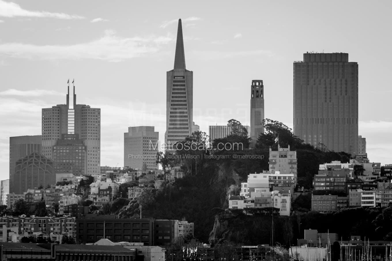 Black & White San Francisco Architecture Pictures