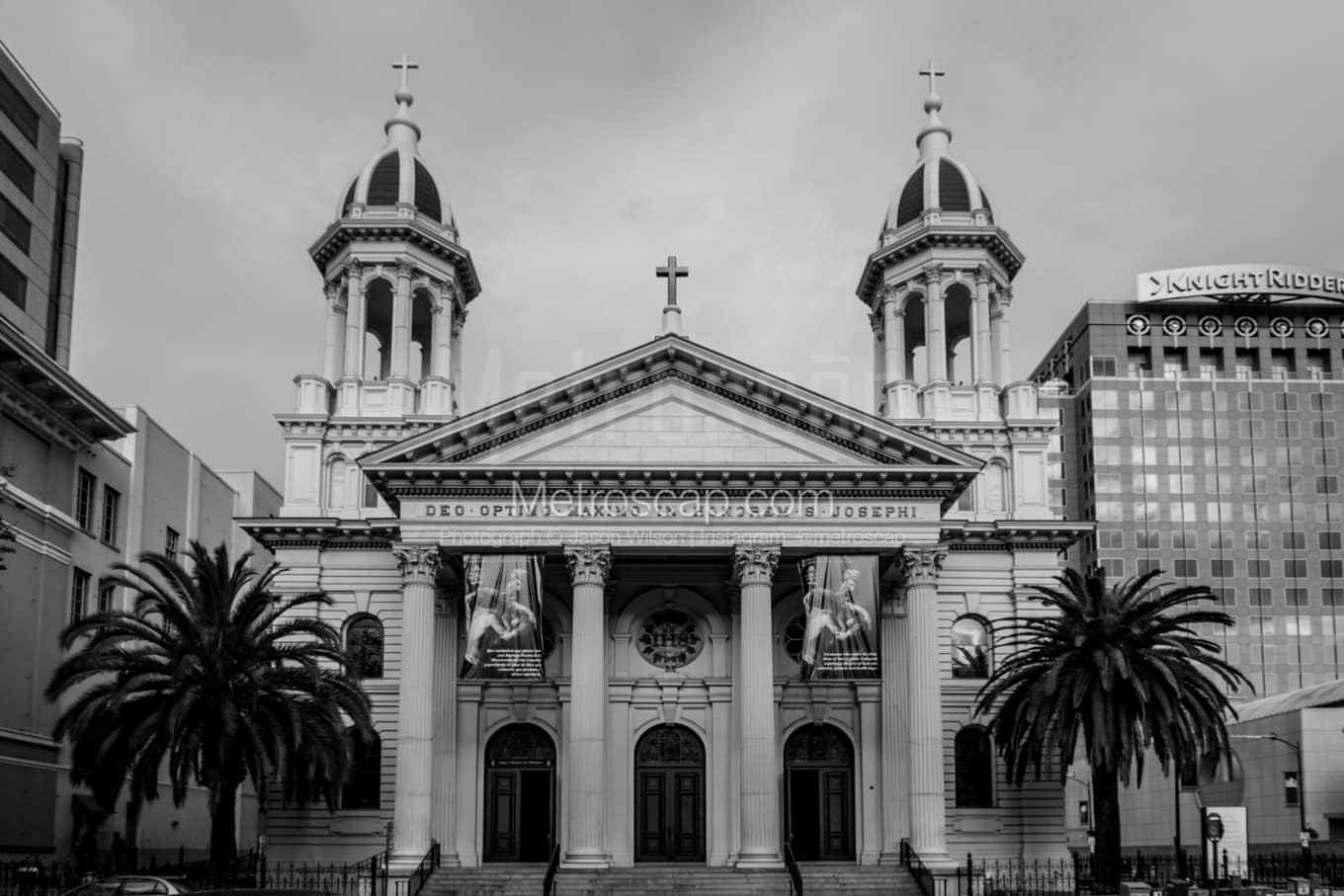 Black & White San Jose Architecture Pictures