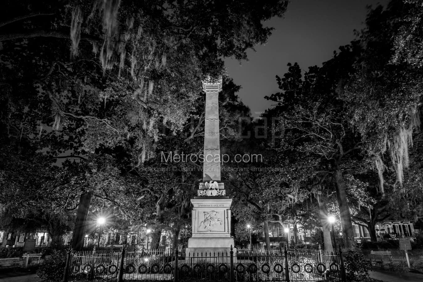 Black & White Savannah Architecture Pictures