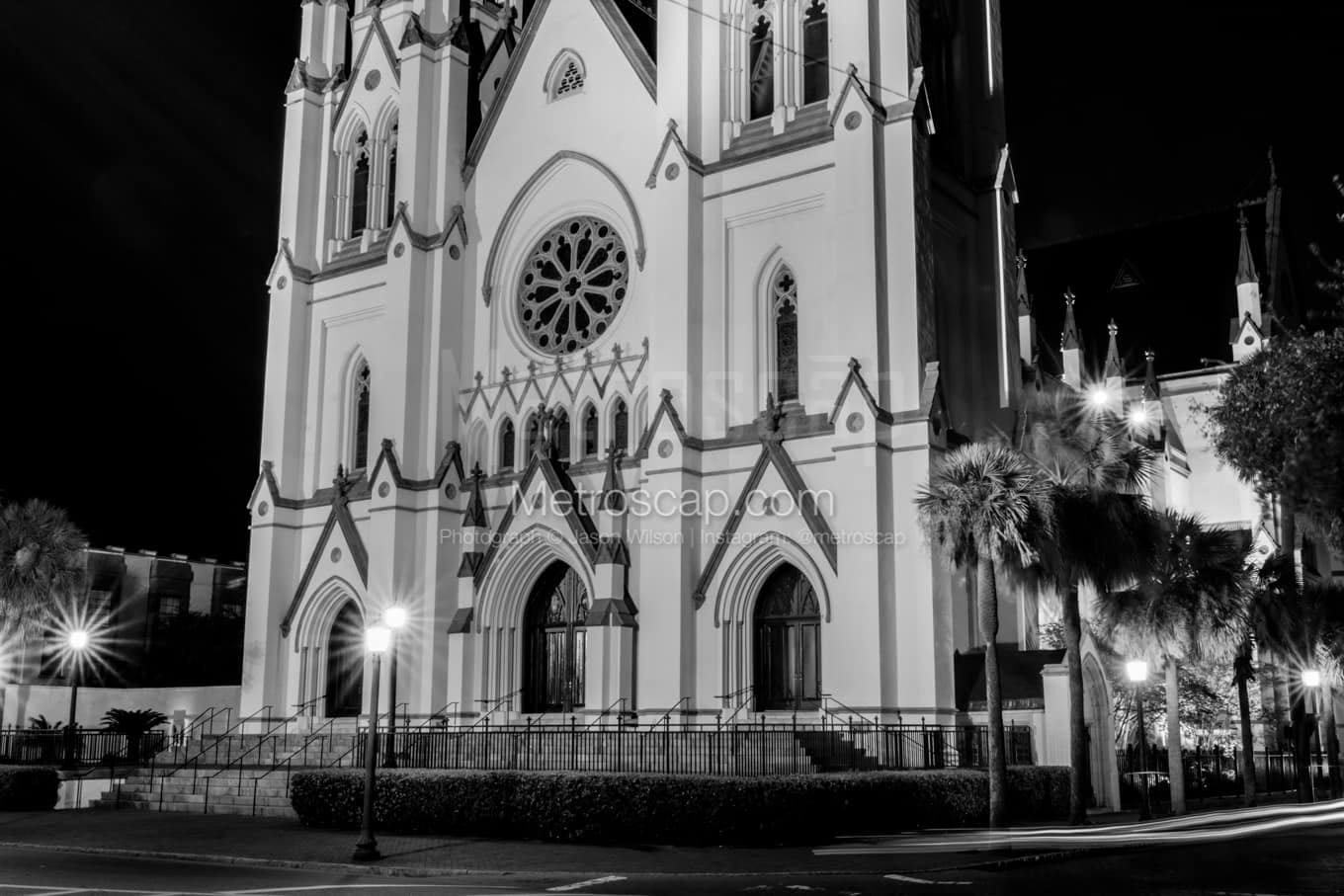 Black & White Savannah Architecture Pictures