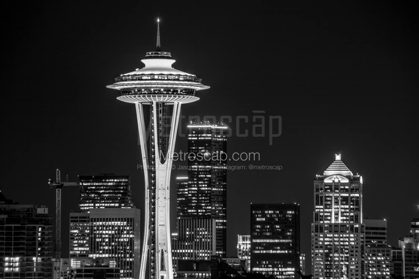 Black & White Seattle Architecture Pictures