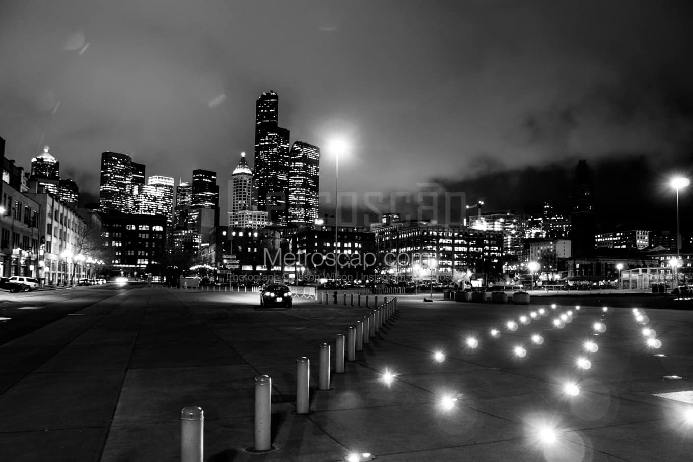 Black & White Seattle Architecture Pictures