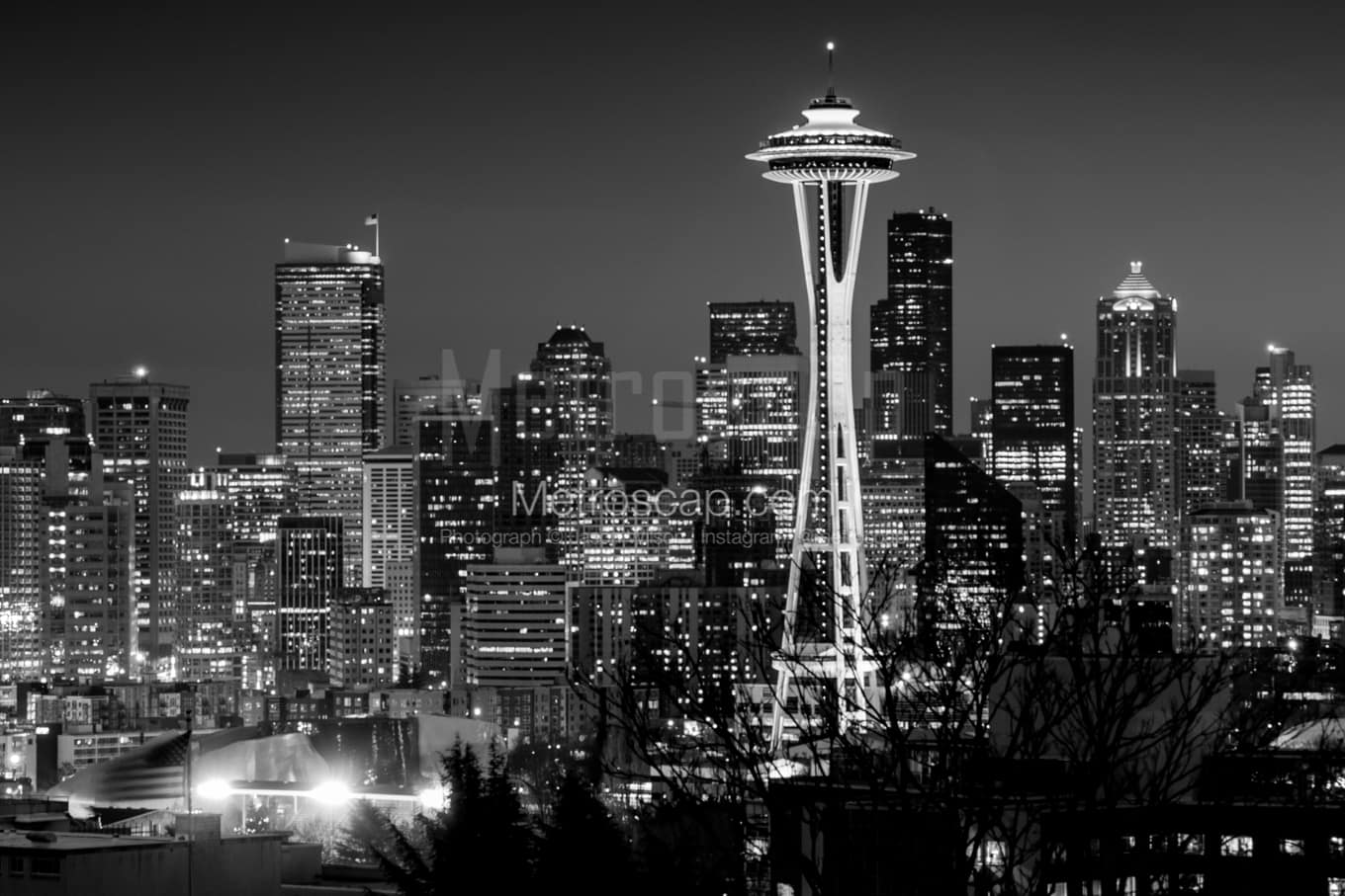 Black & White Seattle Architecture Pictures