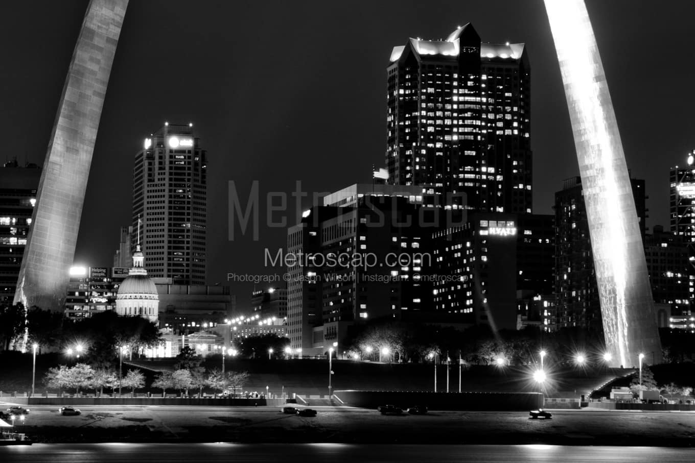 Black & White St Louis Architecture Pictures