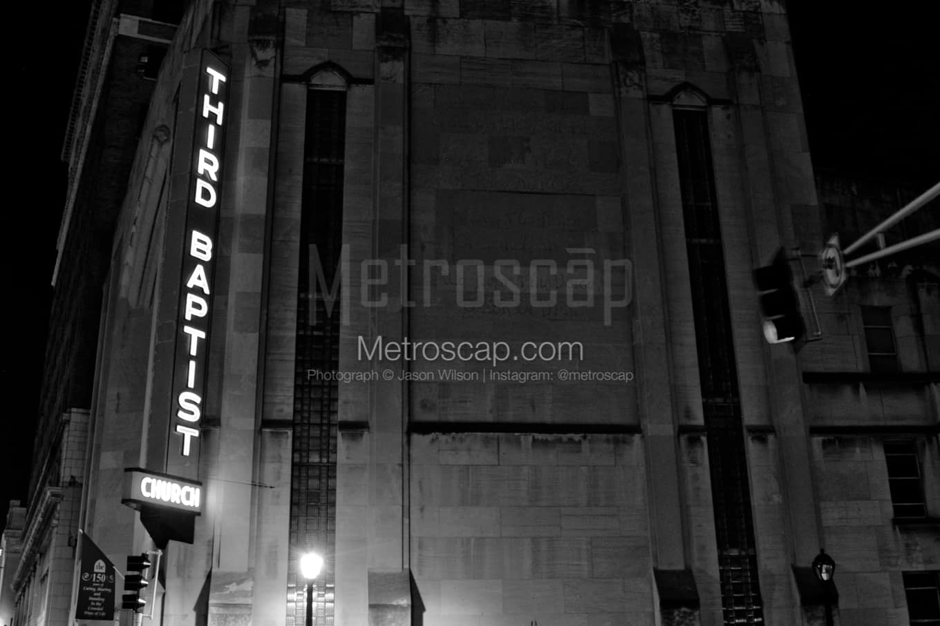 Black & White St Louis Architecture Pictures