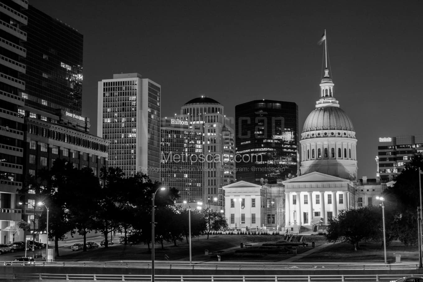 Black & White St Louis Architecture Pictures