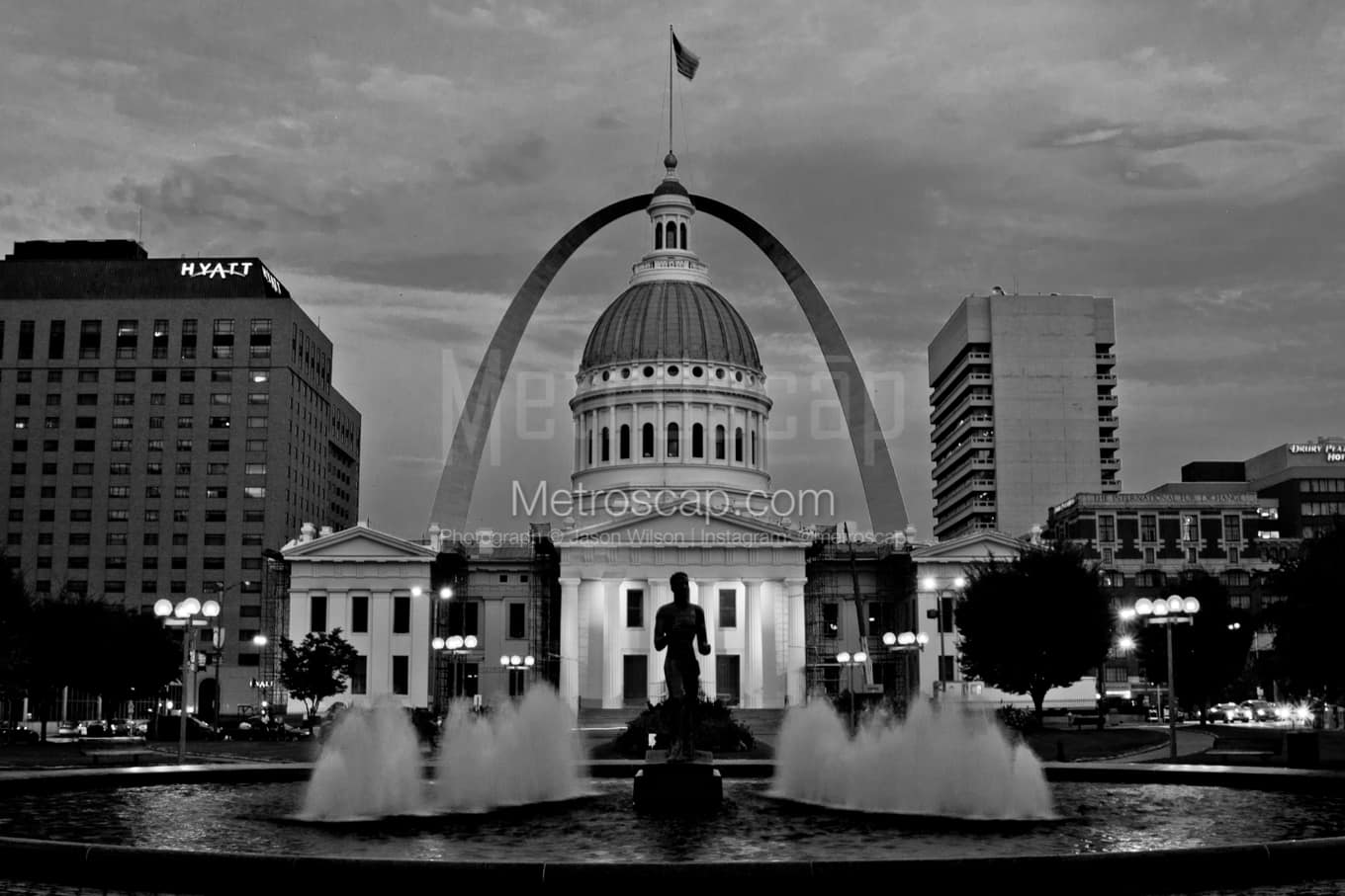 Black & White St Louis Architecture Pictures