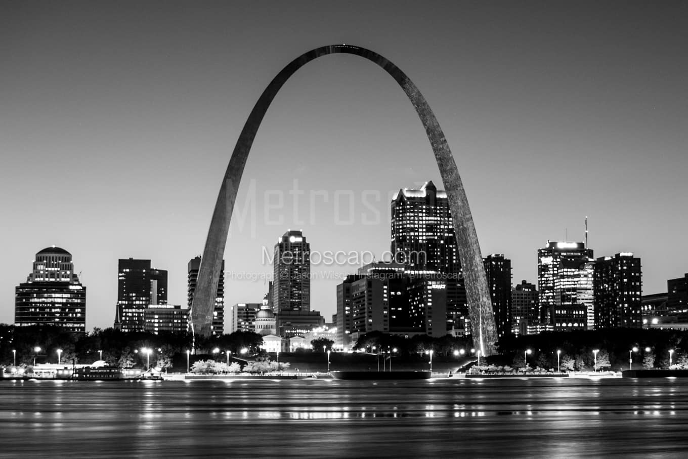 Black & White St Louis Architecture Pictures