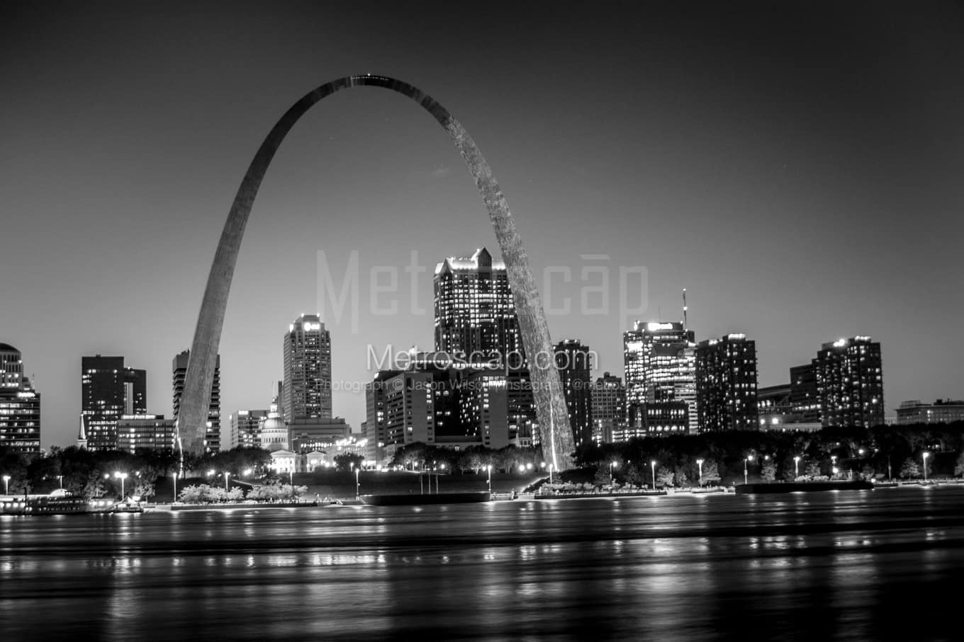 Black & White St Louis Architecture Pictures