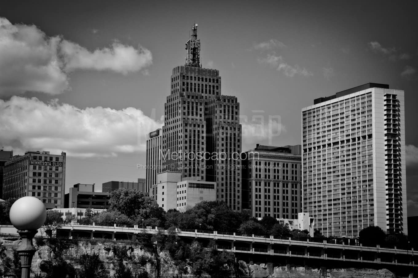 Black & White St Paul Architecture Pictures