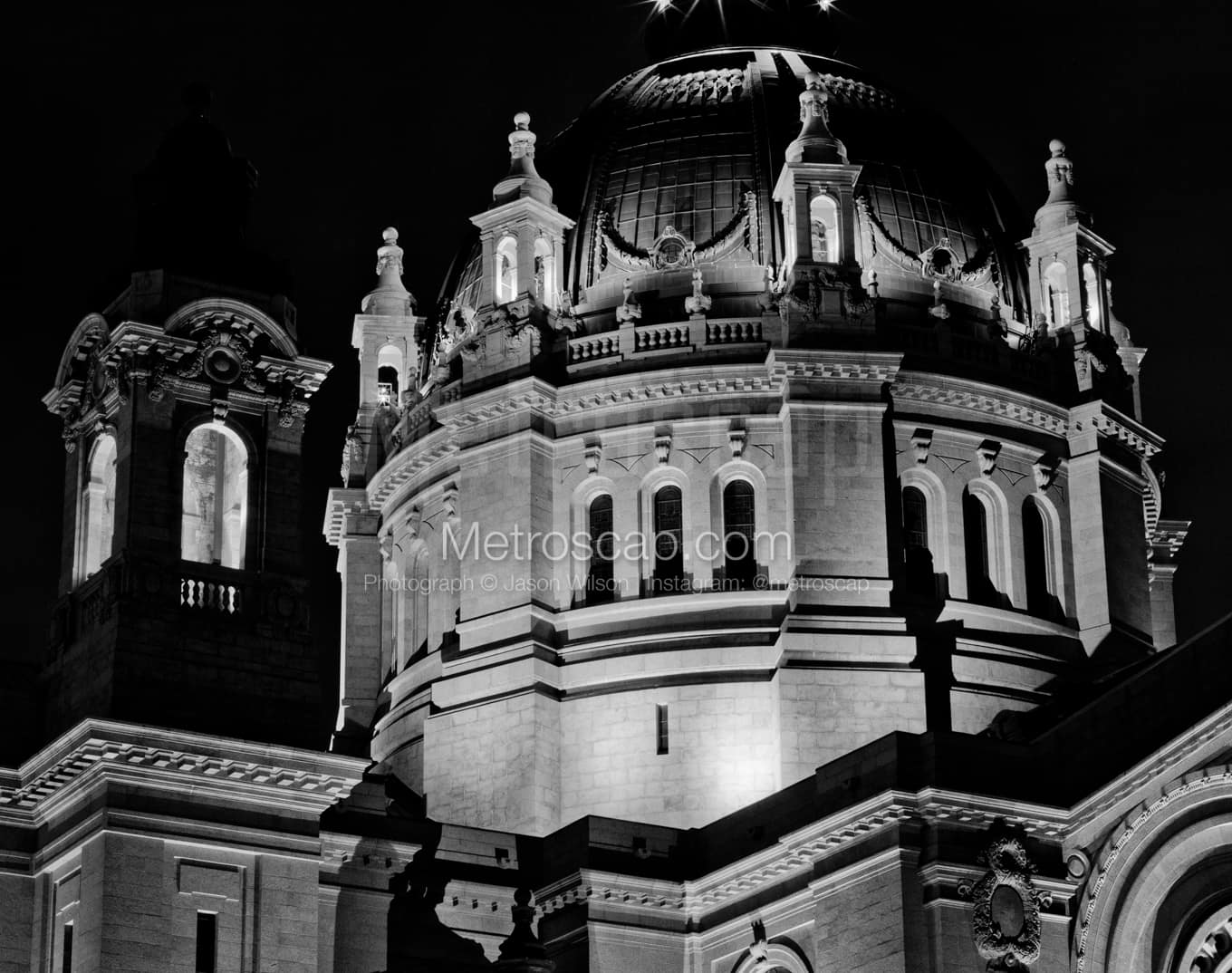 Black & White St Paul Architecture Pictures