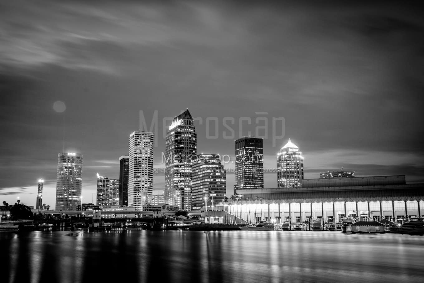 Black & White Tampa Architecture Pictures