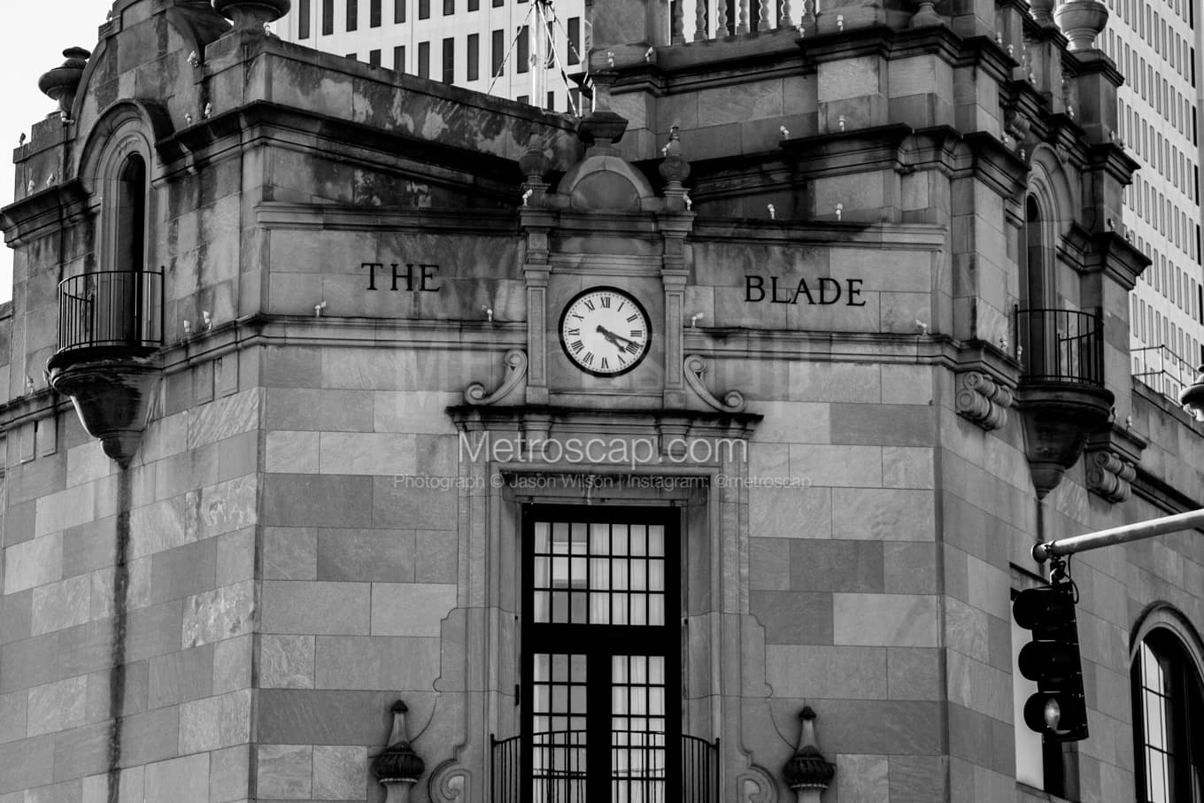 Black & White Toledo Architecture Pictures