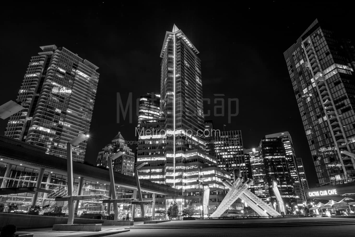 Black & White Vancouver Architecture Pictures