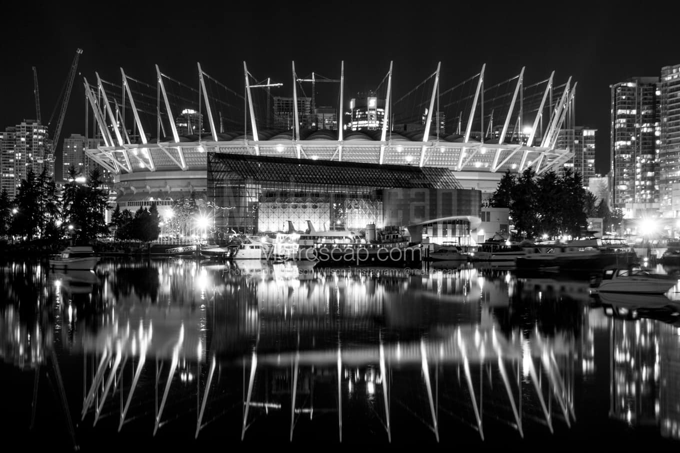 Black & White Vancouver Architecture Pictures