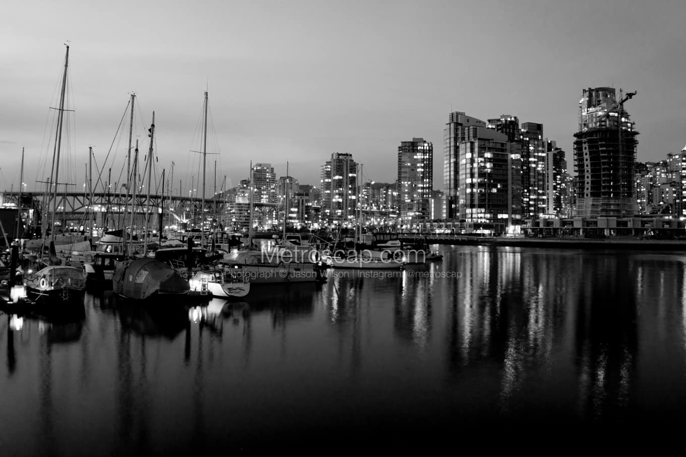 Black & White Vancouver Architecture Pictures