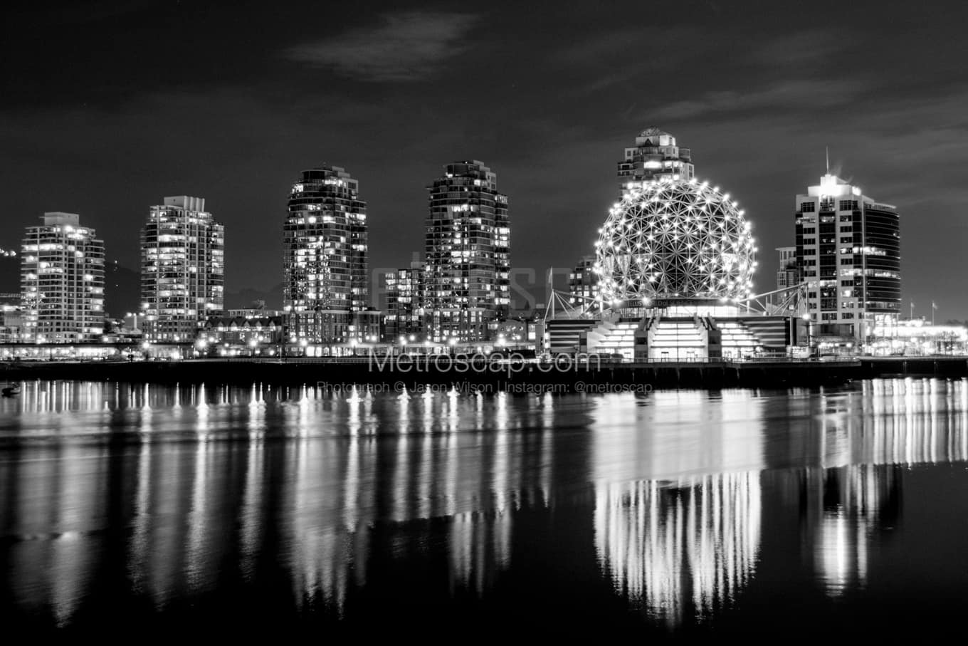 Black & White Vancouver Architecture Pictures