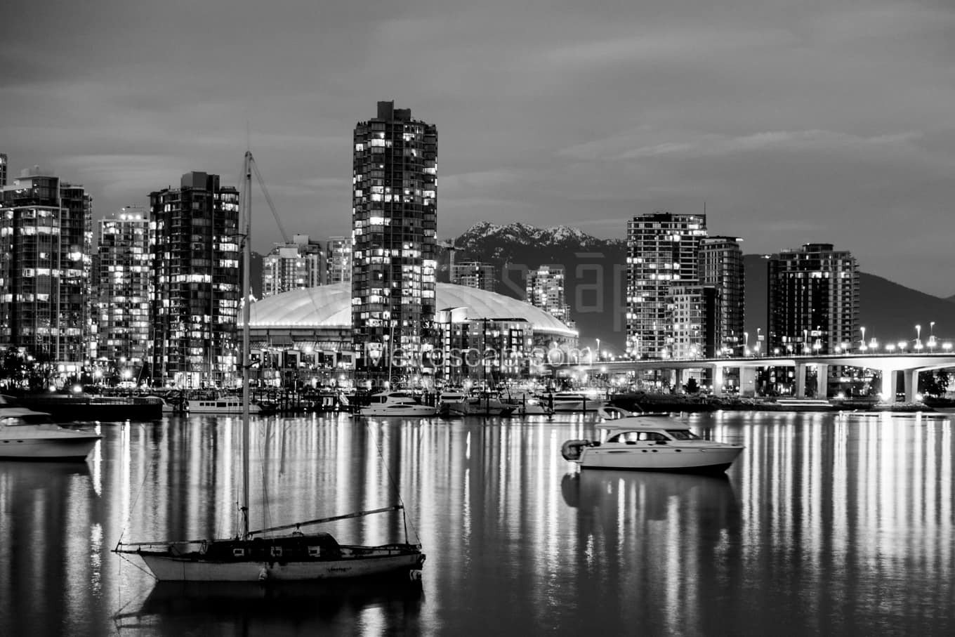 Black & White Vancouver Architecture Pictures