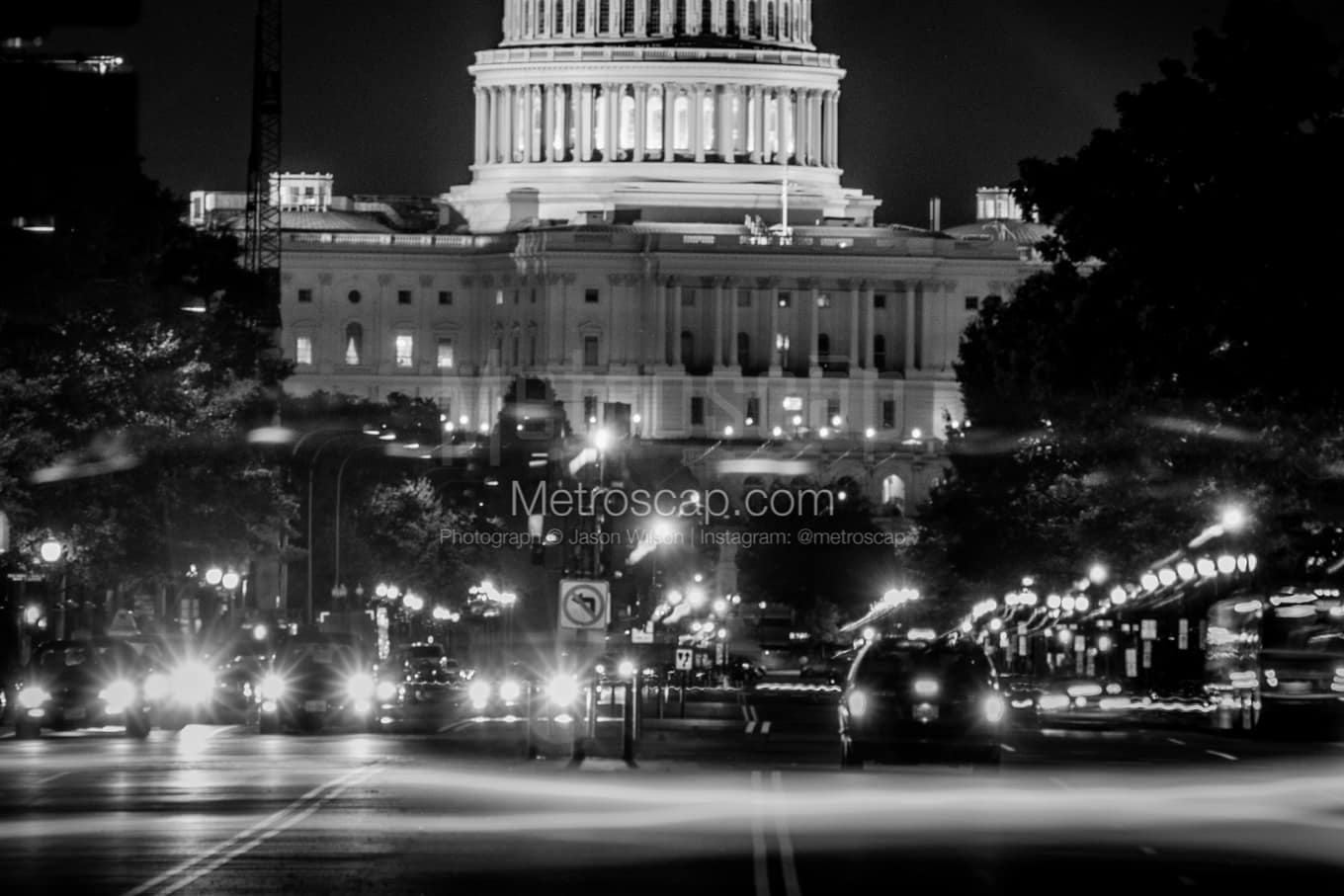 Black & White Washington DC Architecture Pictures