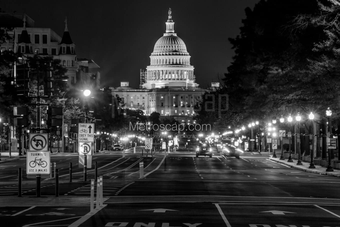 Black & White Washington DC Architecture Pictures