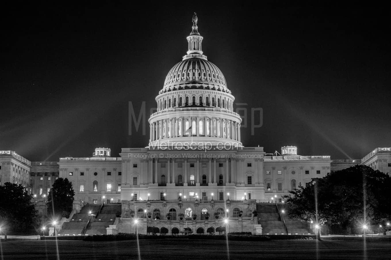 Black & White Washington DC Architecture Pictures