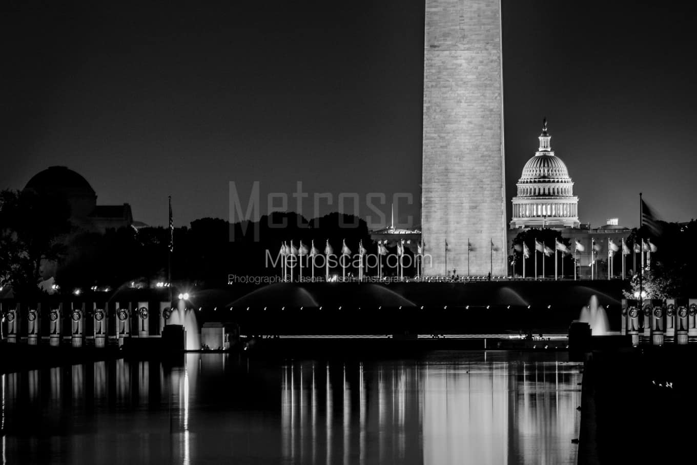 Black & White Washington DC Architecture Pictures